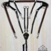 Pink Equine Sport 5 Point Martingale Orange