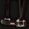 Brown Leather Horse Head collar with Diamantes