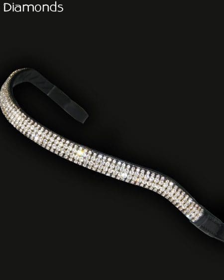 Diamante Encrusted Horse Browband