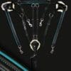 Sport 5 Point Martingale Teal