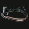 Sport Colour Piped Noseband in Orange