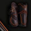 Sport Interchange Colour Piped Fetlock Boots Orange