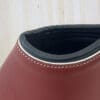 Pink Equine Bell Boots Close up of Leather Lining