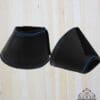 Pink Equine Bell Boots Royal Blue Black Leather