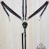 Pink Equine Sport 3 Point Martingale Rust