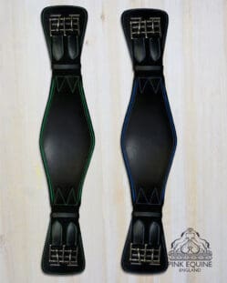 Pink Equine Custom Colour Piped Dressage Girth