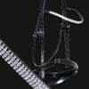 Diamond Wave Silver Dressage Bridle