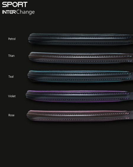 Sport Interchange Horse Browband with Coloured Piping