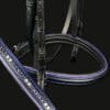 Sport Crystal Coloured Noseband in Purple