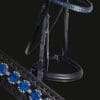 Tyffany Wave Crystal Bridle Sapphire
