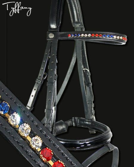 Tyffany Crystal Bridle Patriot