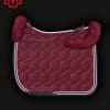 Burgundy Sheepskin Dressage Pad