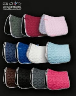 HKM Diamante Saddle Pad - Colours