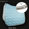 Diamante Saddle Pad Baby Blue