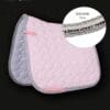 HKM Diamante Saddle Pad - Baby Pink