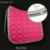 Diamante Saddle Pad Hot Pink