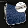 Diamante Saddle Pad Navy