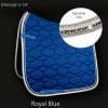 Diamante Saddle Pad Royal Blue