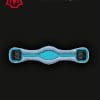 Baby Blue Sheepskin Short Anatomic Dressage Girth