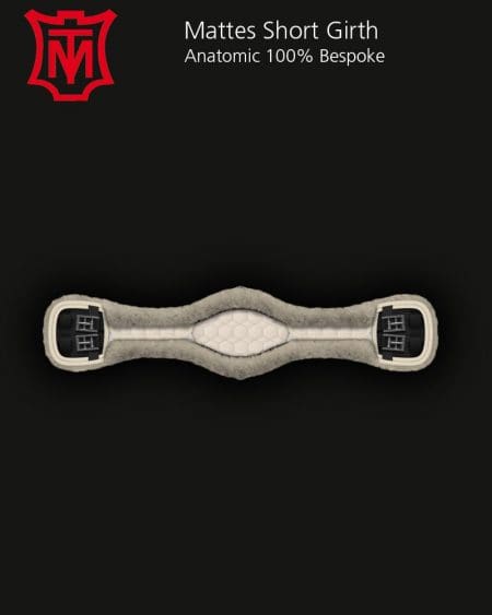 Mattes Bespoke Short Anatomic Dressage Girth