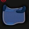 Mattes Blue Cotton & Sheepskin Eurofit Saddle Pad