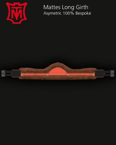 Mattes Brown and Orange Long Asymmetric best Girth