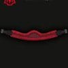 Mattes Dark Red Long Crescent Ideal Girth