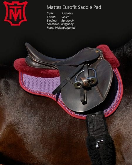 Mattes Eurofit Jumping Pad Violet.