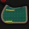 Mattes Green Velvet All Purpose Saddle Pad