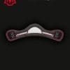 Grey and Red Sheepskin Short Athletico dressage girth