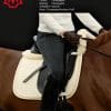 Mattes natural sheepskin saddle pad under saddle