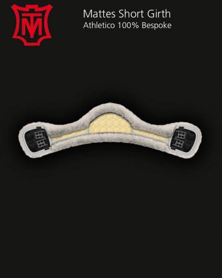 Mattes Natural Sheepskin Short Dressage Girth