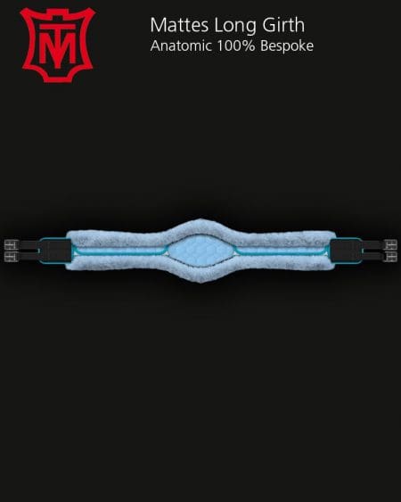Mattes Pale Blue Long Anatomic Girth