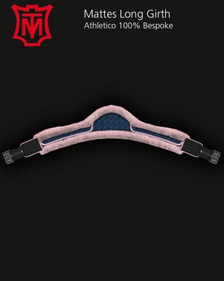 Mattes Pink and Blue Long Athletico Girth