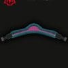 Mattes Pink and Turquiose Long Athletico Horse Girth