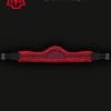 Mattes Red Long Asymmetric Girth