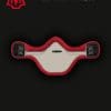 Mattes Short Show Jumping Girth with Red Sheepskin
