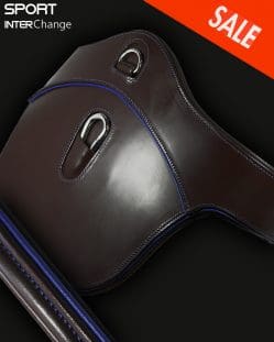 Brown Leather 120cm jumping stud girth