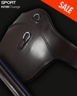 Brown Leather 130cm jumping stud girth