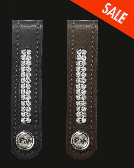 Diamante Riding Chap Straps