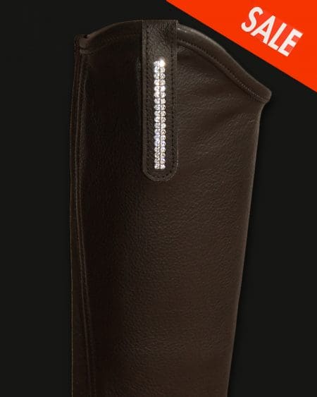 Brown Diamante Riding Chaps