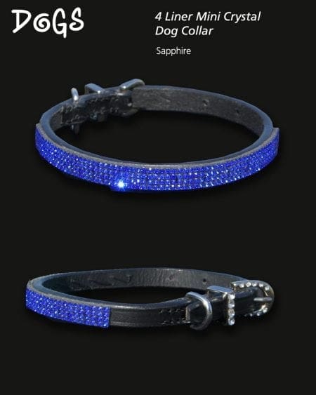 diamante crystal dog collars