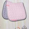 HKM Diamante Saddle Pad Baby Pink