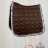 HKM Diamante Saddle Pad Brown