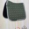 HKM Diamante Saddle Pad Green