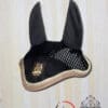 HKM Golden Gate Bit Ear Bonnet Black