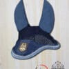 HKM Golden Gate Bit Ear Bonnet Blue