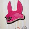 HKM Golden Gate Bit Ear Bonnet Hot Pink