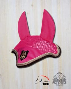 Full - Hot Pink - Lauria Garrelli Golden Gate Ear Bonnet