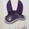 HKM Golden Gate Bit Ear Bonnet Purple